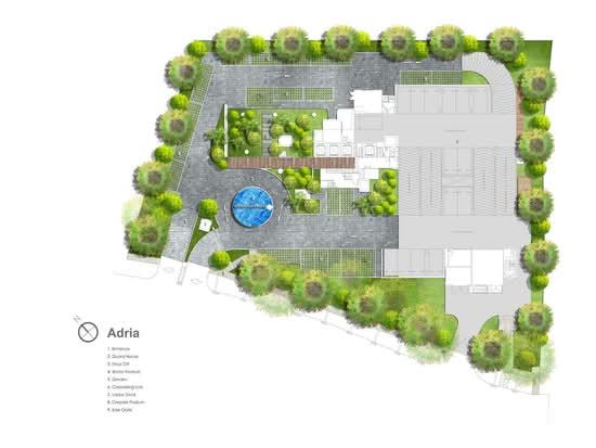 Adria - Site Plan