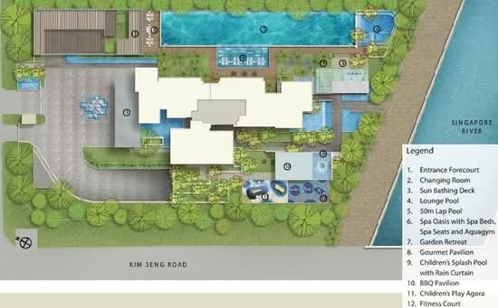 Centennia Suites - Site Plan