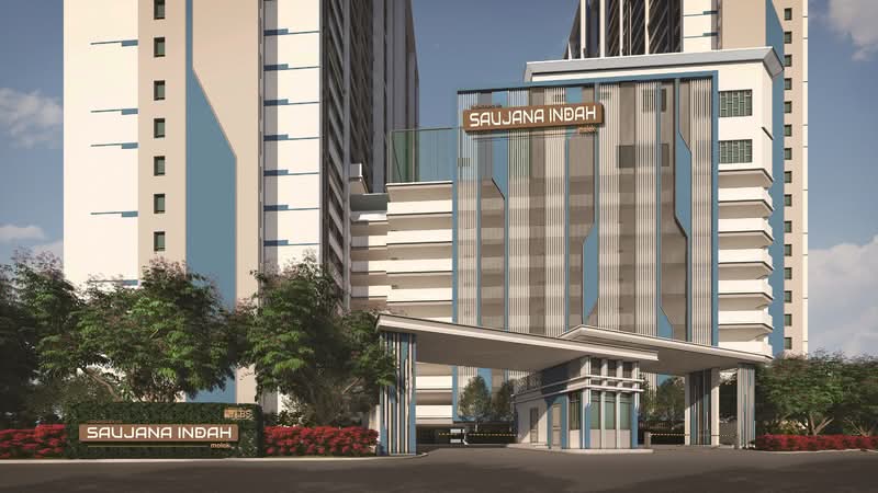 For Sale - Pangsapuri Saujana Indah, Molek