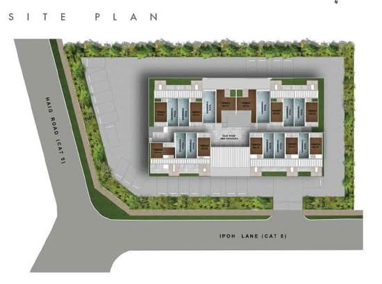 38 I Suites - Site Plan