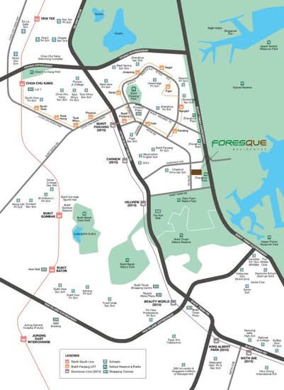 Foresque Residences - Site Plan