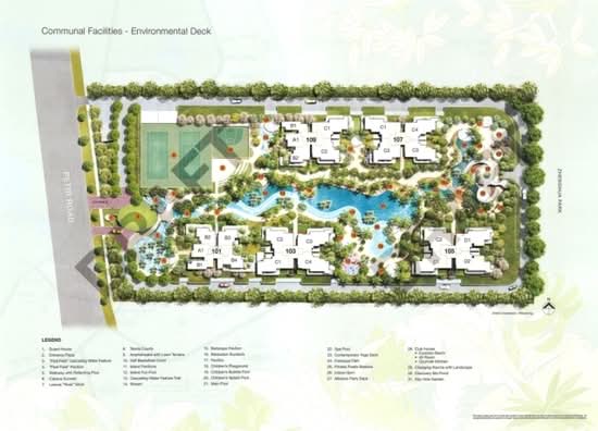 Foresque Residences - Site Plan