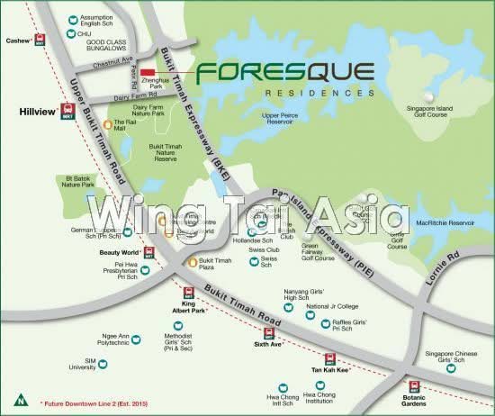 Foresque Residences - Site Plan