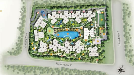 Eight Courtyards - Site Plan