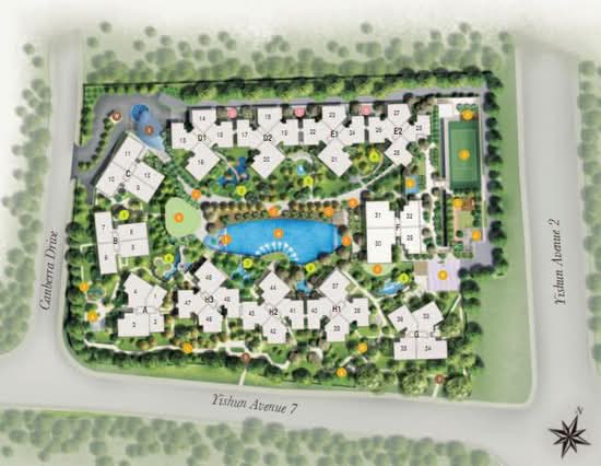 Eight Courtyards - Site Plan