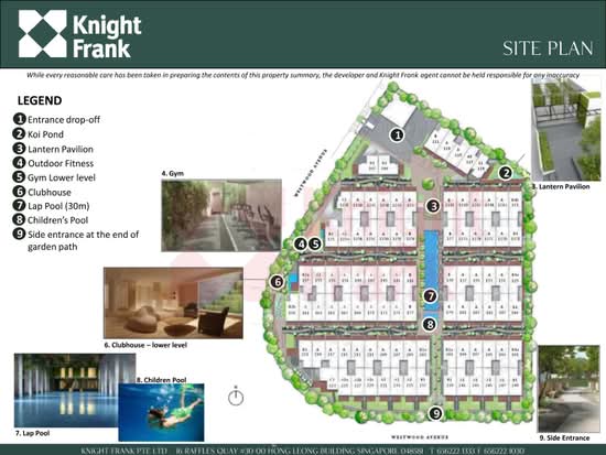 The Woods - Site Plan