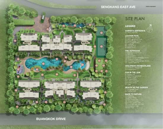 Austville Residences - Site Plan