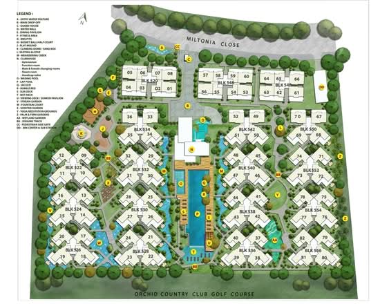 Miltonia Residences - Site Plan