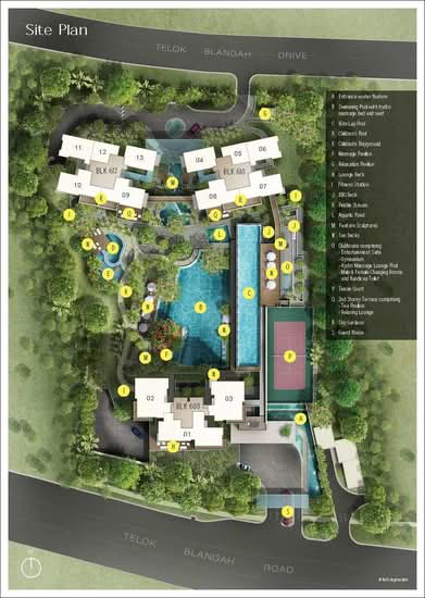 Skyline Residences - Site Plan