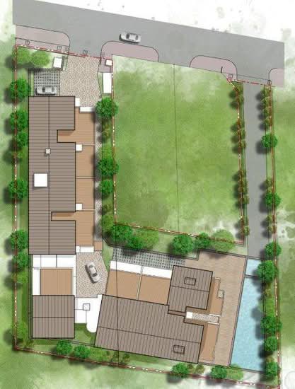 Parc Bleu - Site Plan