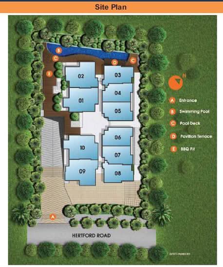 The Urbanite - Site Plan