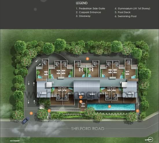 10 Shelford - Site Plan