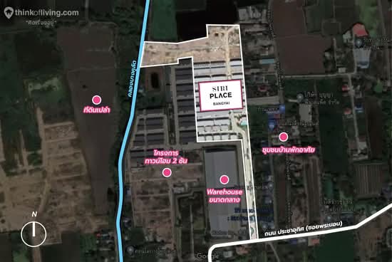 Siri Place Bangyai : สิริ เพลส บางใหญ่ - Site Plan