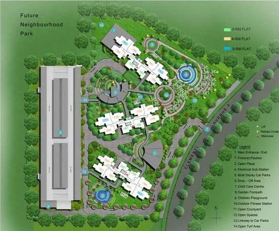 311A Clementi Avenue 4 - Site Plan