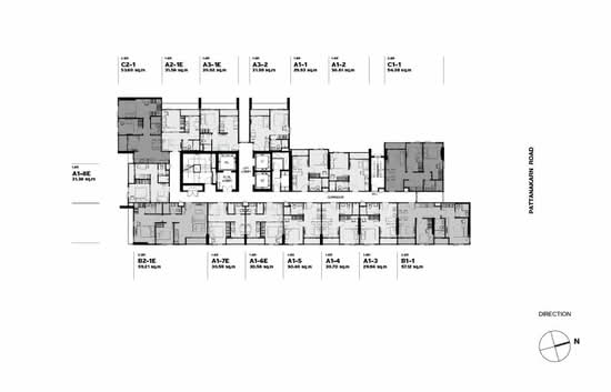 Metris Pattanakarn-Ekkamai - Site Plan
