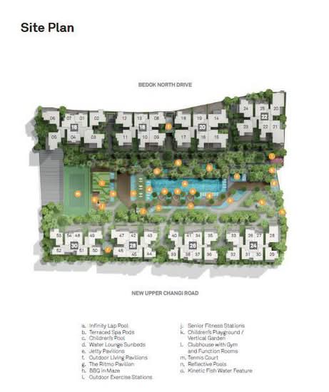 Bedok Residences - Site Plan
