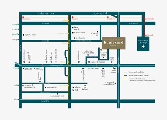 Bangkok Boulevard Bangna KM.5 : บางกอก บูเลอวาร์ด บางนา กม.5 - Site Plan