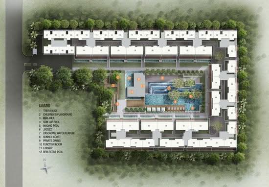 Seletar Park Residence - Site Plan