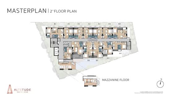 Altitude Samyan-Silom : อัลติจูด สามย่าน-สีลม - Site Plan