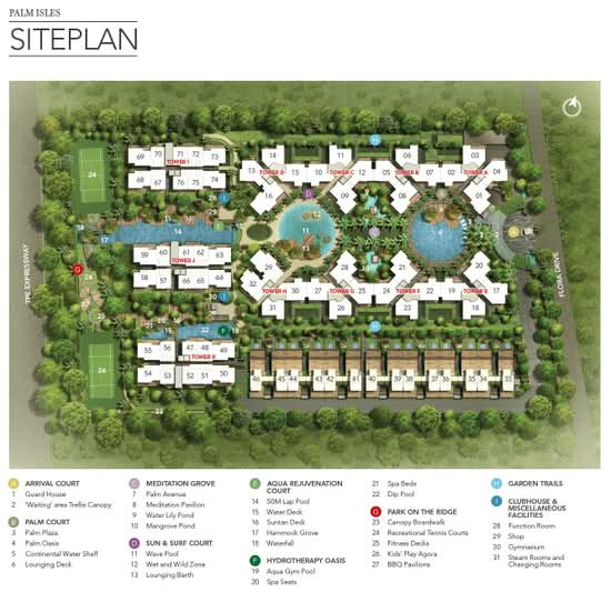 Palm Isles - Site Plan