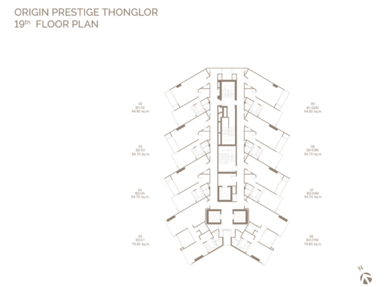 Origin Thonglor World - Site Plan