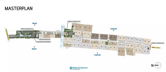 Monsane Exclusive Villa Ratchaphruek-Pinklao : มนต์เสน่ห์ เอ็กซ์คลูซีฟ วิลล่า ราชพฤกษ์-ปิ่นเกล้า - Site Plan