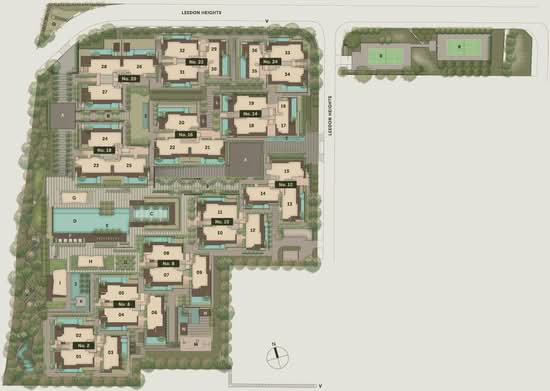 Leedon Residence - Site Plan