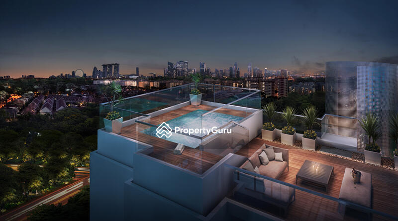 ROOFTOP POOL - ARTIST'S IMPRESSION