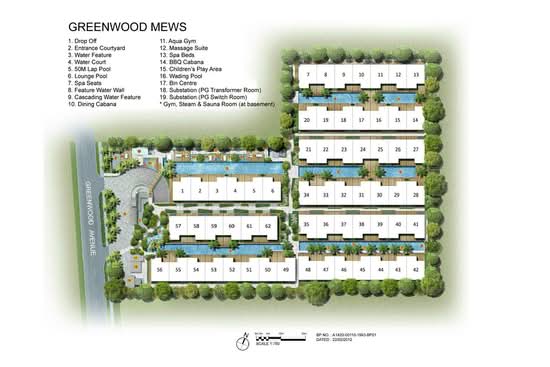 Greenwood Mews - Site Plan