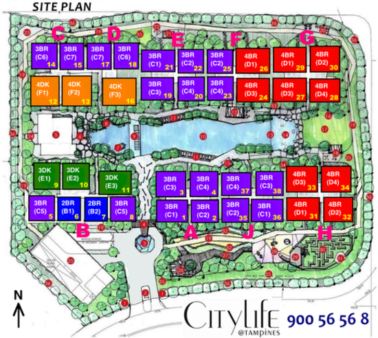 CityLife @ Tampines - Site Plan