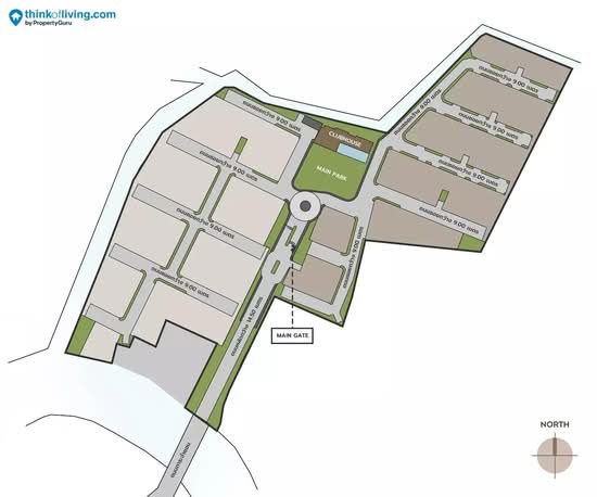 Baan Klang Muang Classe Sukhumvit 77 - Site Plan