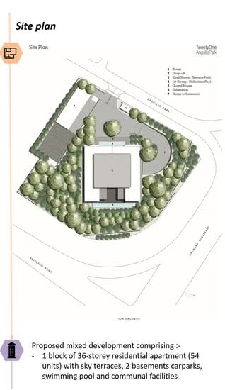 TwentyOne Angullia Park - Site Plan