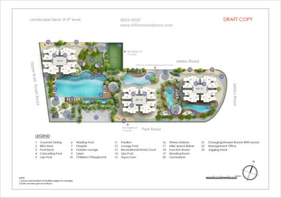 Hillion Residences - Site Plan