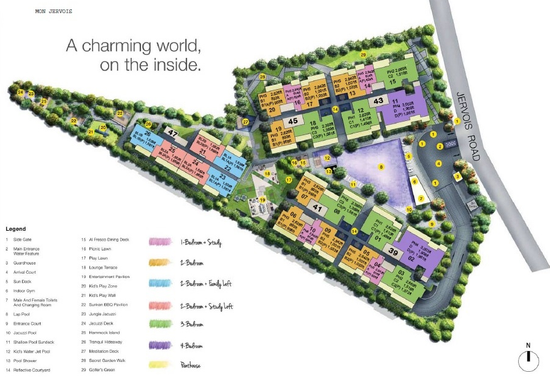 Mon Jervois - Site Plan