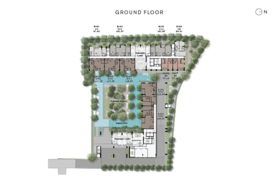The Reserve 61 Hideaway - Site Plan