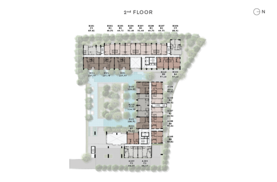 The Reserve 61 Hideaway - Site Plan