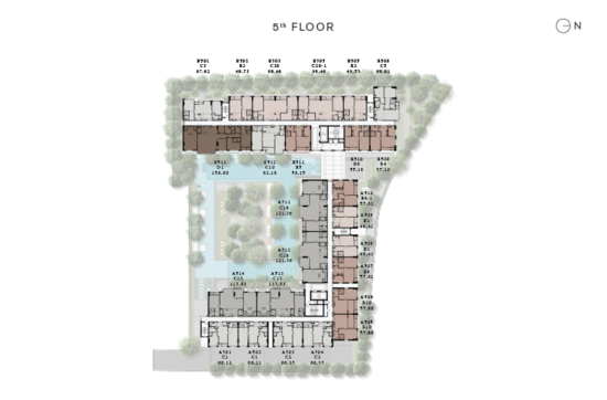 The Reserve 61 Hideaway - Site Plan