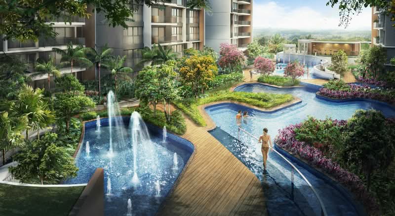 Twin Fountains