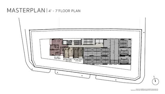One Altitude Charoenkrung - Site Plan