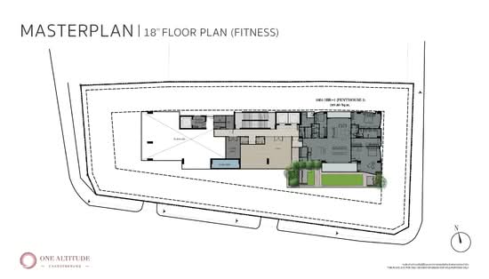 One Altitude Charoenkrung - Site Plan