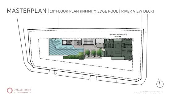 One Altitude Charoenkrung - Site Plan