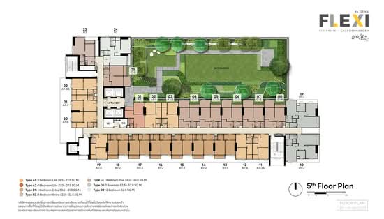 Flexi Riverview-Charoennakorn - Site Plan