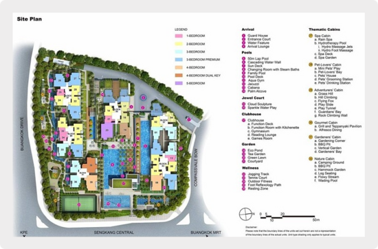 Jewel @ Buangkok - Site Plan