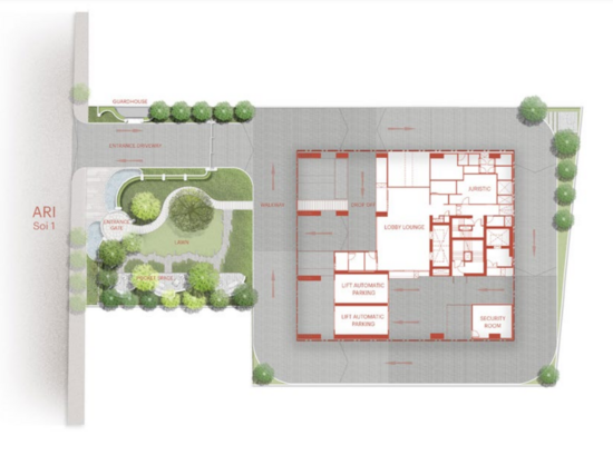 Via ARI : เวีย อารีย์ - Site Plan