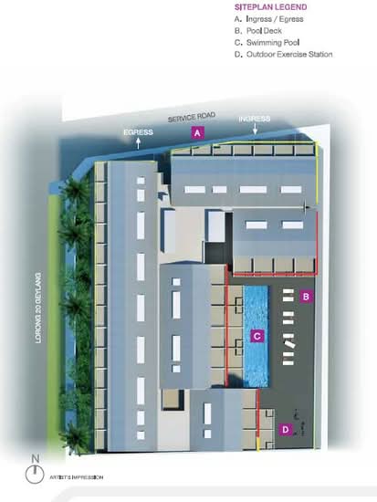 #1 Suites (One Suites) - Site Plan