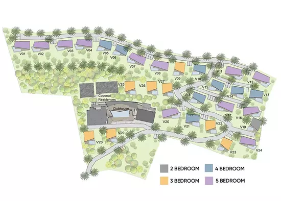 Azur Samui : แอชเชอร์ สมุย - Site Plan