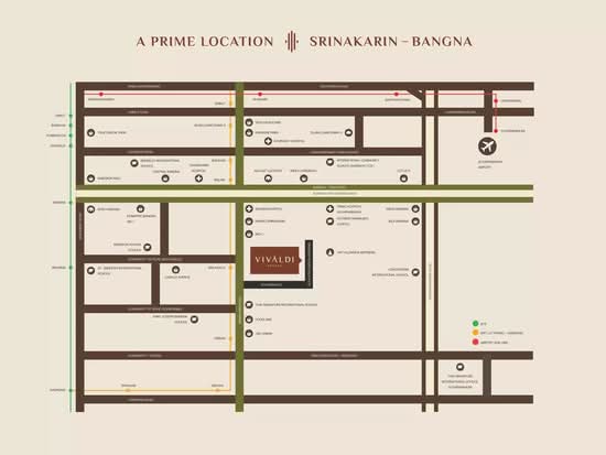 Vivaldi Bangna : วีวัลดี บางนา - Site Plan