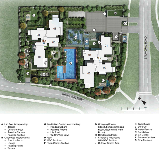One Balmoral - Site Plan