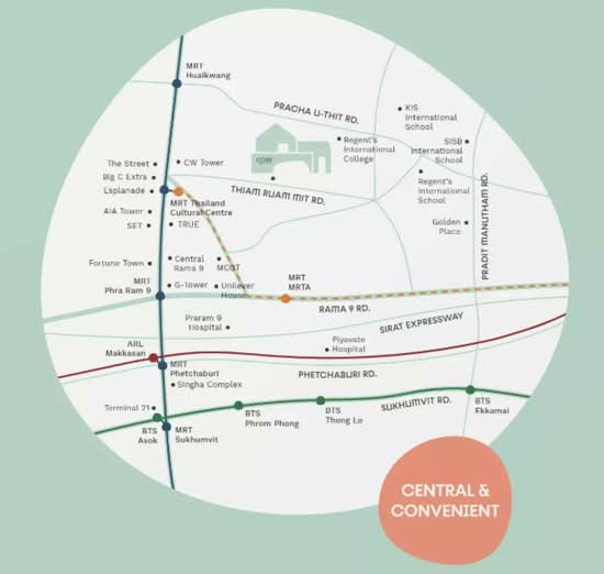 COBE Ratchada-Rama 9 : โค้บบ์ รัชดา-พระราม 9 - Site Plan