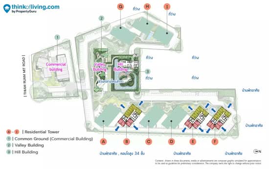 COBE Ratchada-Rama 9 : โค้บบ์ รัชดา-พระราม 9 - Site Plan